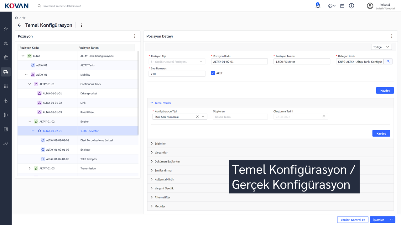 HAVELSAN KOVAN Yeni Nesil İş Yönetim Sistemi